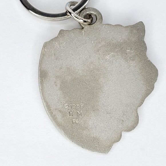 NEW Pewter Wolf Key Chain American Heritage - Picture 3 of 3